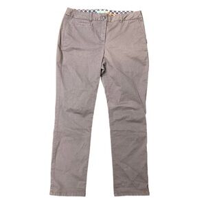 Boden Size 6 Chino Straight Leg Ankle Crop Pant EUC